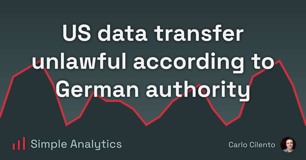US data transfer unlawful according to German procurement authority