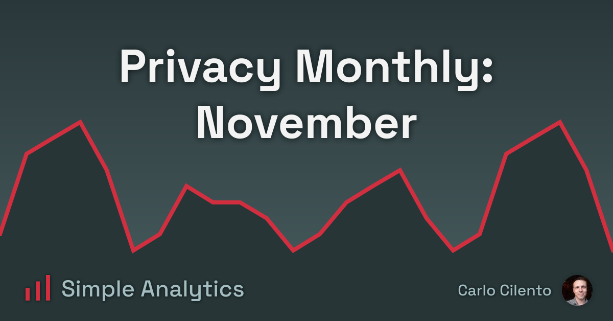 Privacy Monthly: November