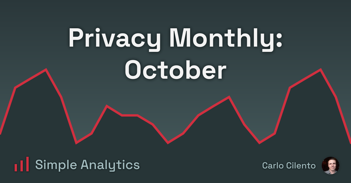 Privacy Monthly: October