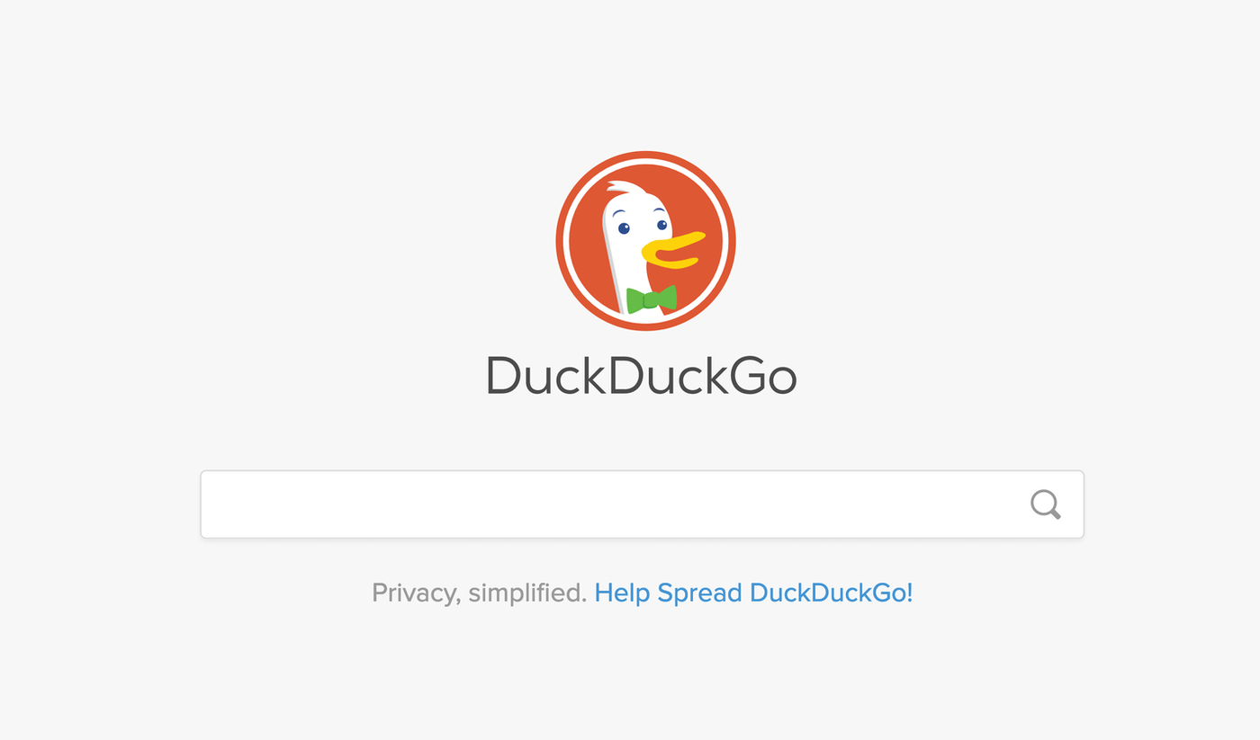 The privacy-friendly search engine DuckDuckGo