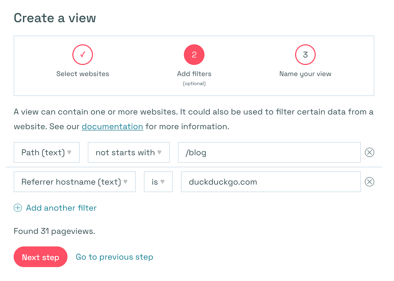 Custom Views - Add Filters