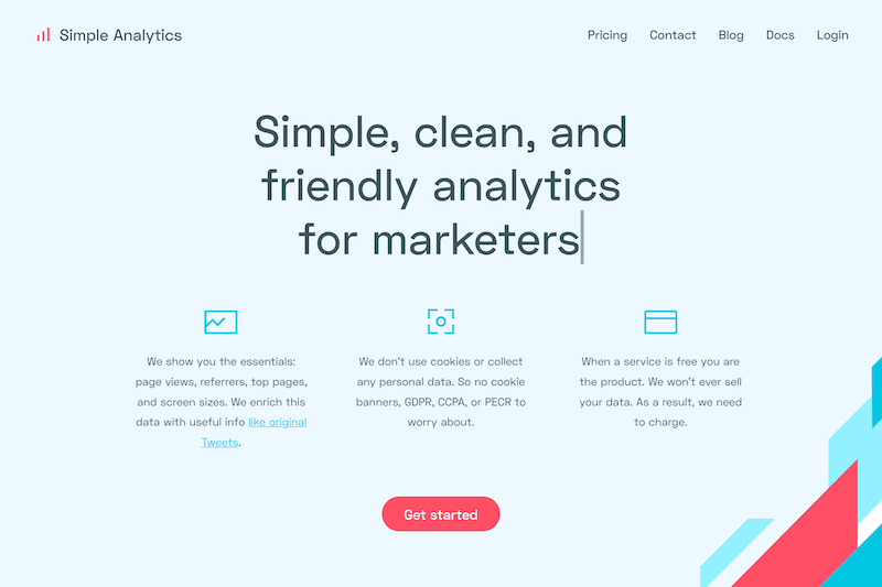 Simple Analytics - Simple, clean, and privacy-friendly analytics