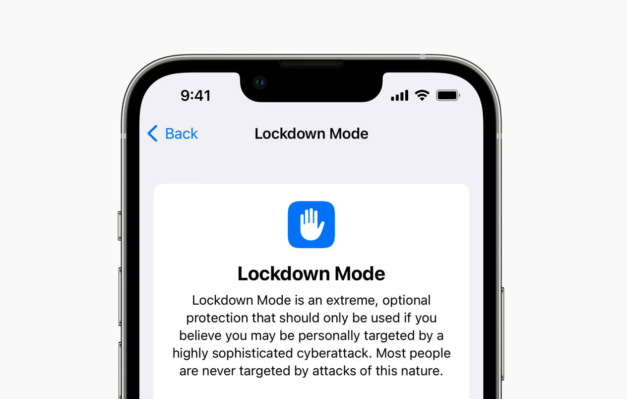 iOS 16 Lockdown Mode released